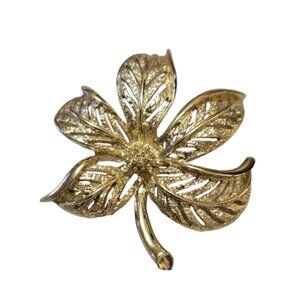 2inchVintage Leaf Brooche Lot 6